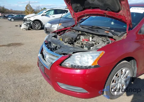 2015 Nissan Sentra Sv из США, поврежденный, VIN 3N1AB7AP2FL670425